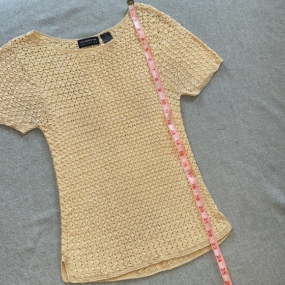 Vintage Liz Claiborne Cable Knit  Top - Picture 4 of 7